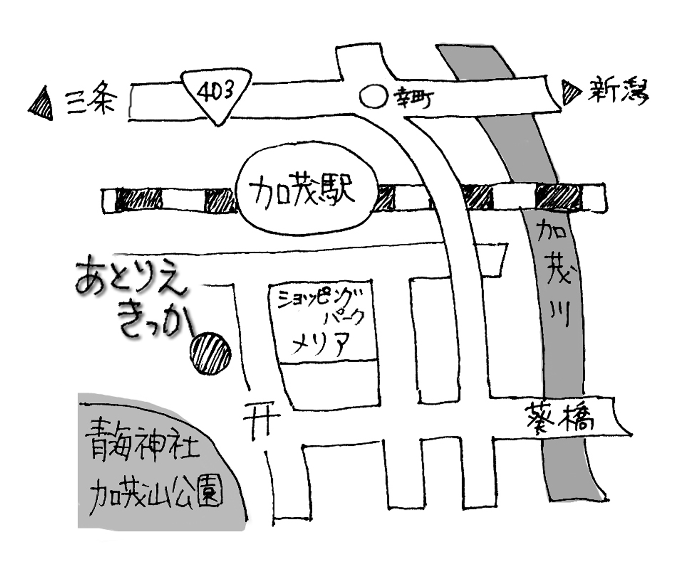 きっかへの地図